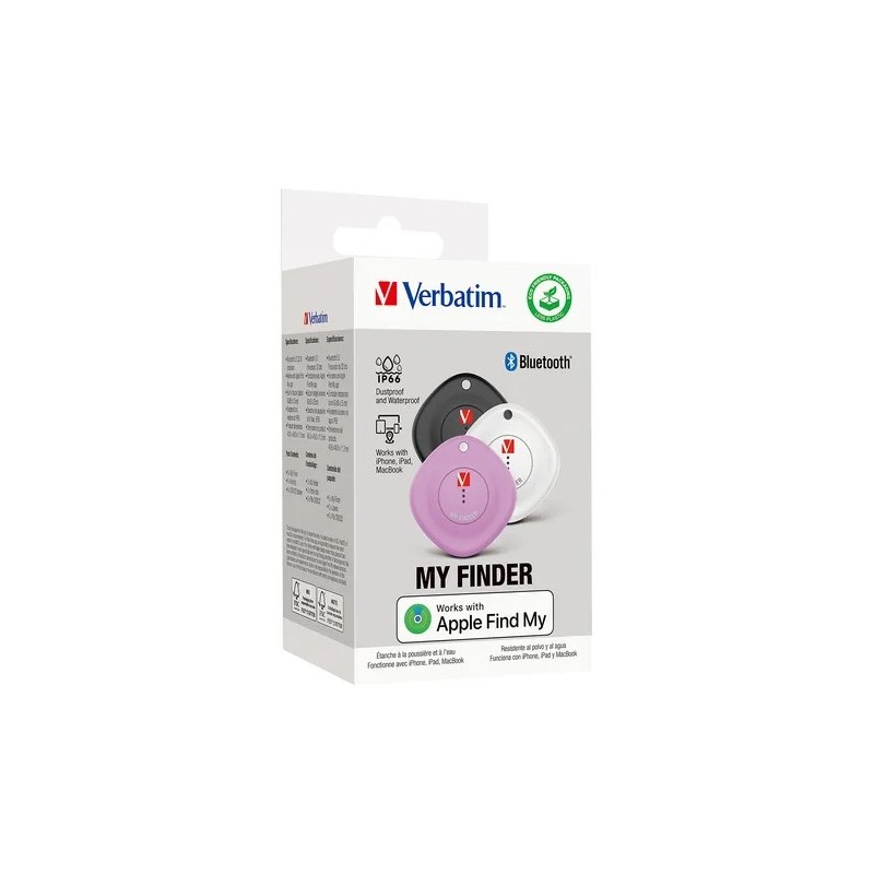 Localizador Bluetooth Verbatim My Finder X3 Unidades - VERBATIM Localizador Bluetooth Verbatim My Finder X3 Unidades - VERBATIM