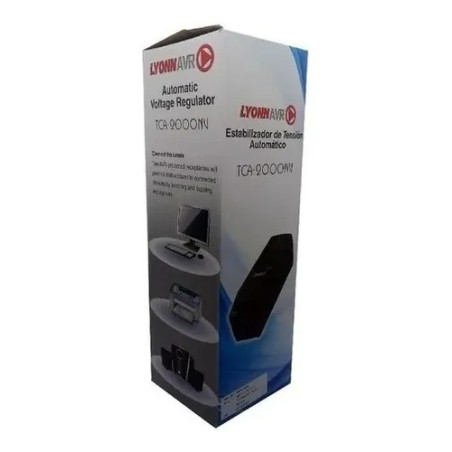 Estabilizador de Voltaje Lyon TCA-2000NV - 6 Tomas 220V | Protección Total para tus Equipos