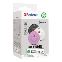 Localizador Bluetooth Verbatim My Finder (3 Unidades) - Encuentra Tus Objetos Fácilmente