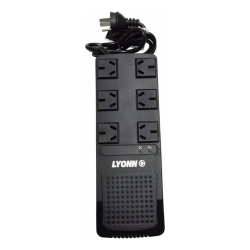Estabilizador Lyon 2000VA 220V - 6 Tomas, Anti-Sobretensiones