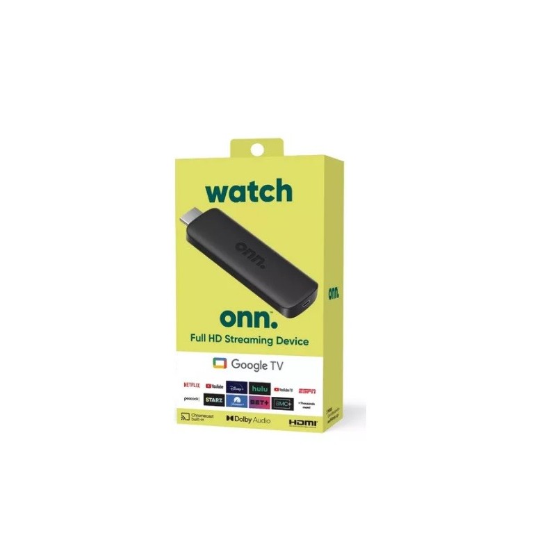 TV Box ONN 1080 Full HD – Streaming Ultra Rápido en Alta Definición TV Box ONN 1080 Full HD – Streaming Ultra Rápido en Alta Definición